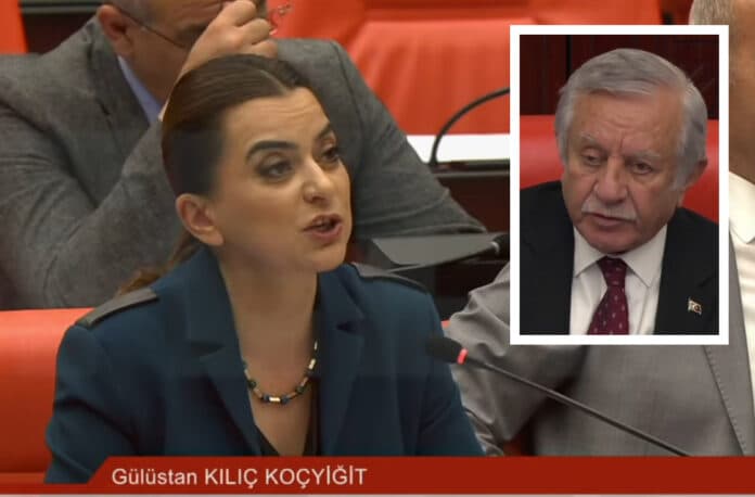 DEM Parti Grup Başkanvekili Meclis’te Kürtçe konuştu: MHP’li Celal Adan yine mikrofonu kapattı!