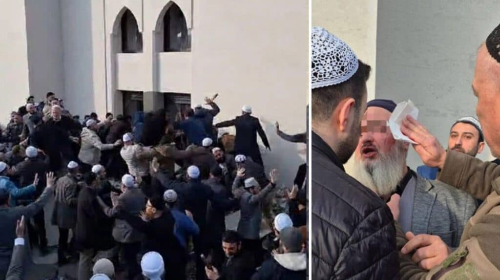 Menzil’de miras kavgası: Taş ve sopalarla birbirlerine girdiler