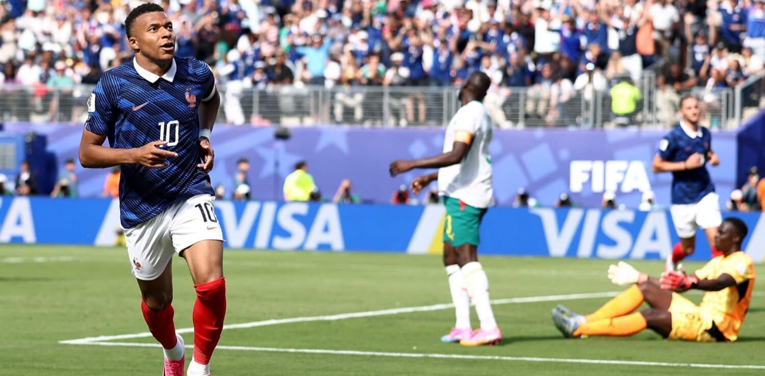 Son finalist Fransa, 4 gollü maçta Senegal’i mağlup etti