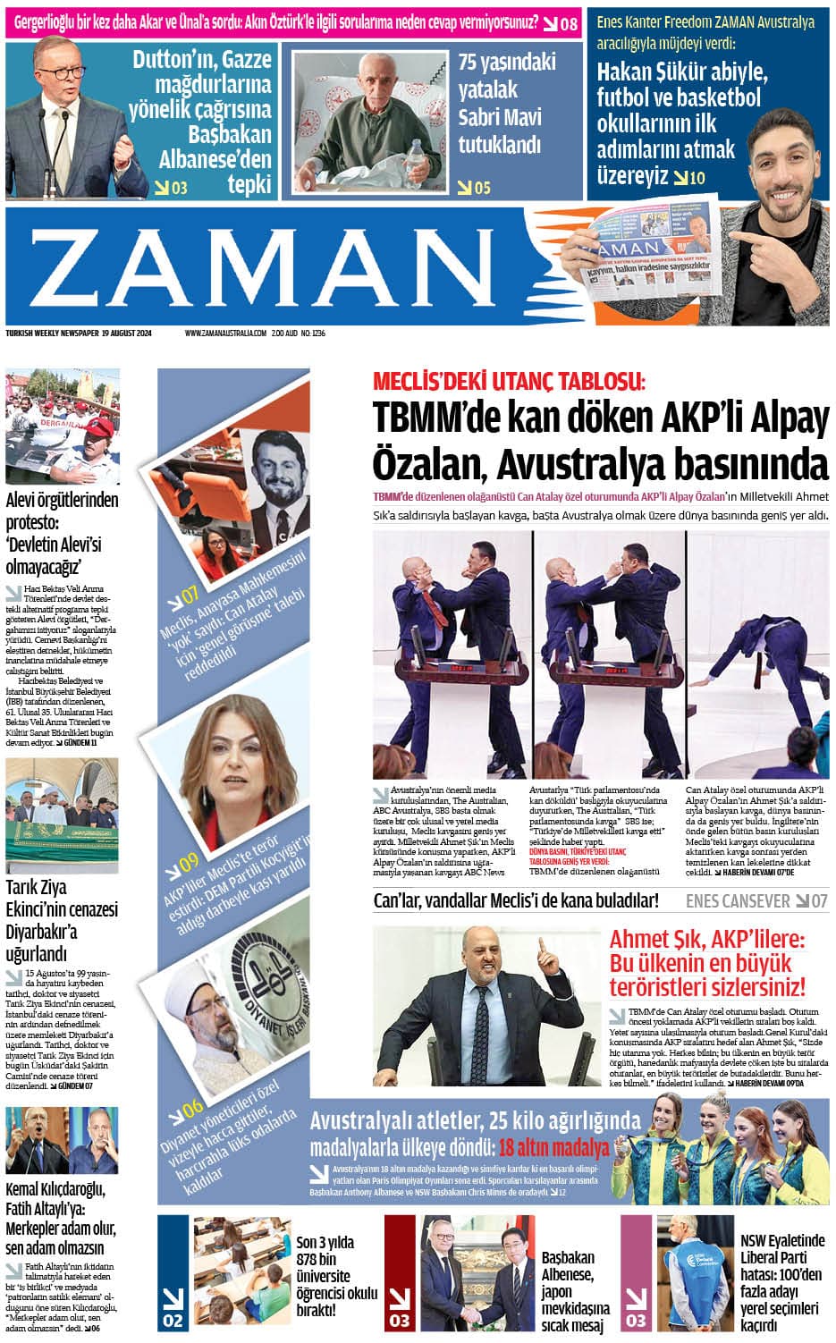 Zaman Avustralya Sayı 21 kapağı