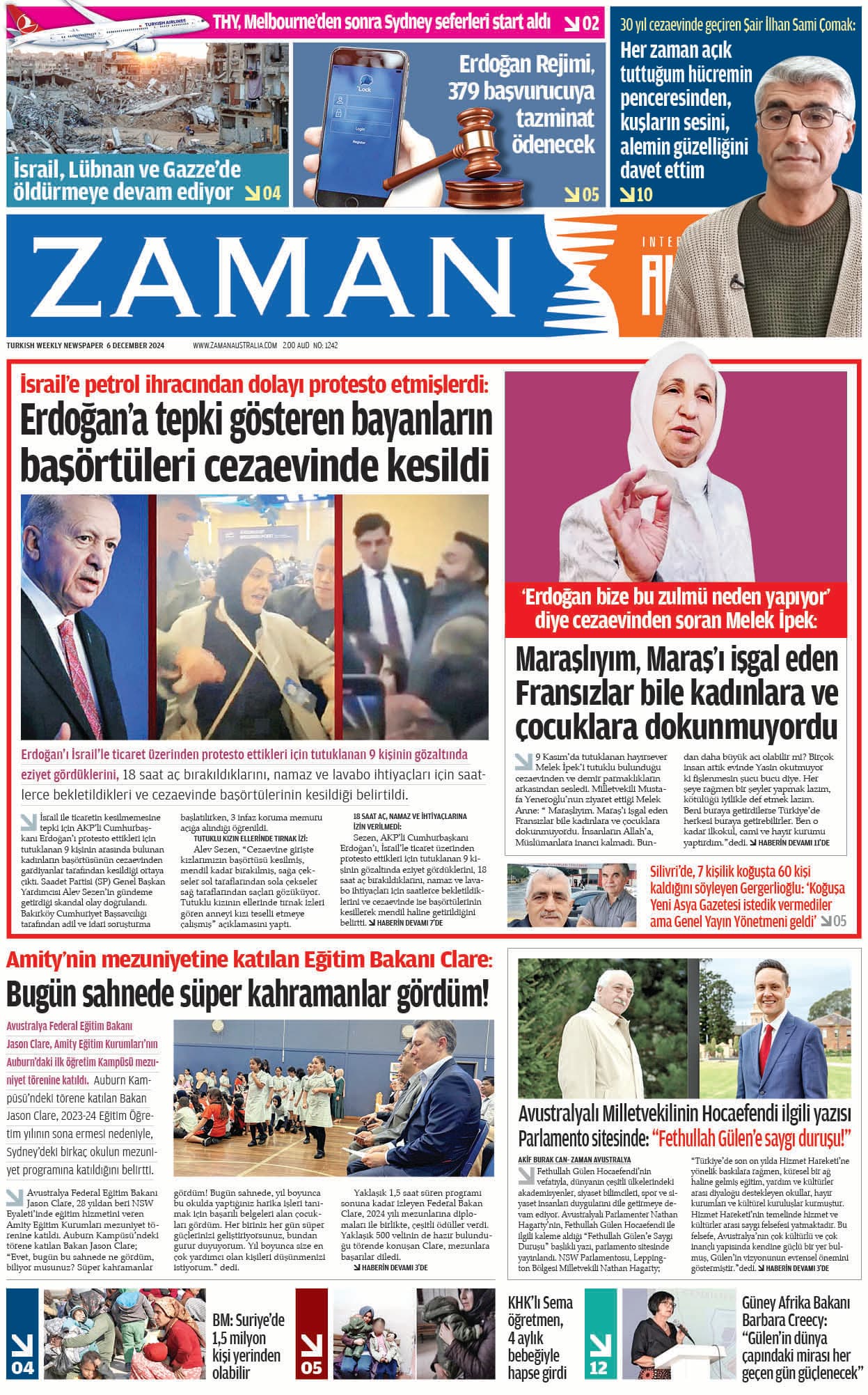 Zaman Avustralya Sayı 27 kapağı