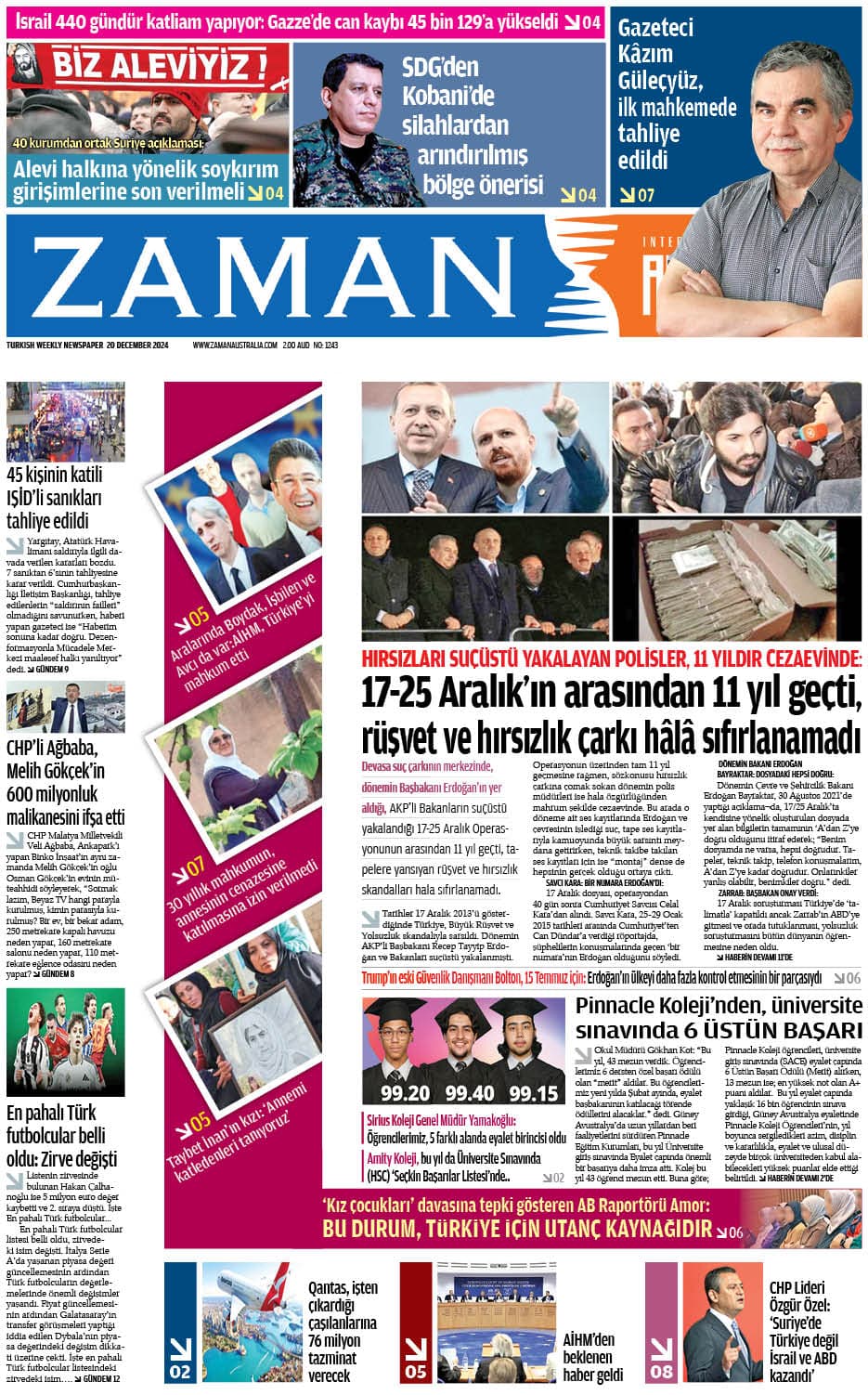Zaman Avustralya Sayı 28 kapağı