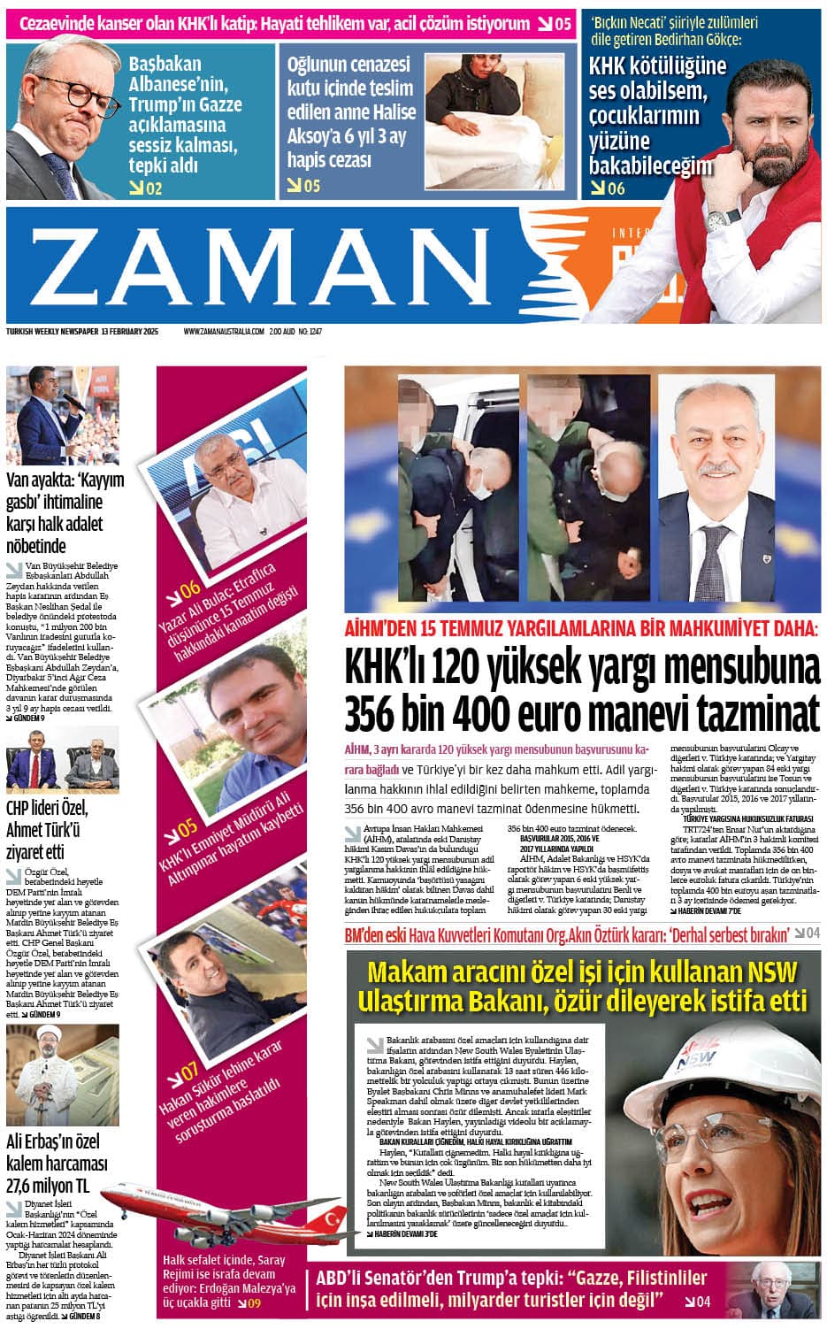 Zaman Avustralya Sayı 32 kapağı
