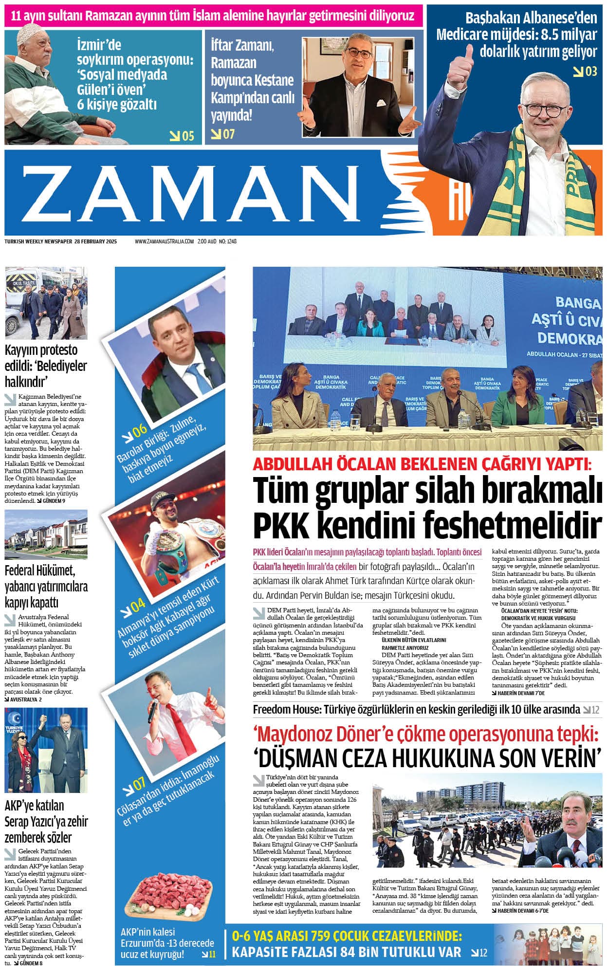 Zaman Avustralya Sayı 33 kapağı