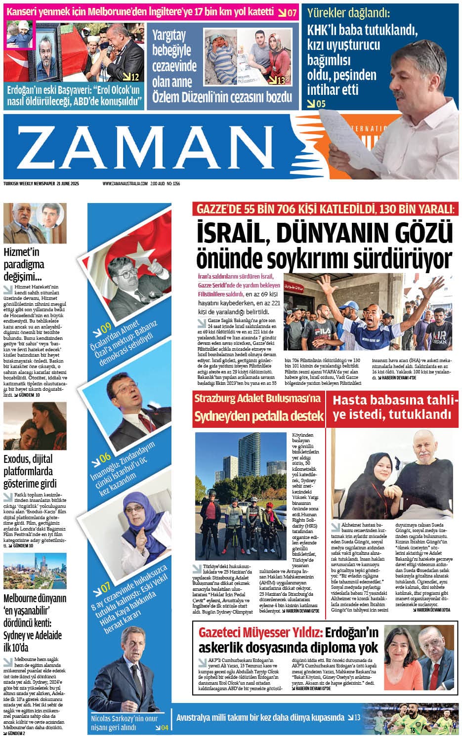 Zaman Avustralya Sayı 41 kapağı