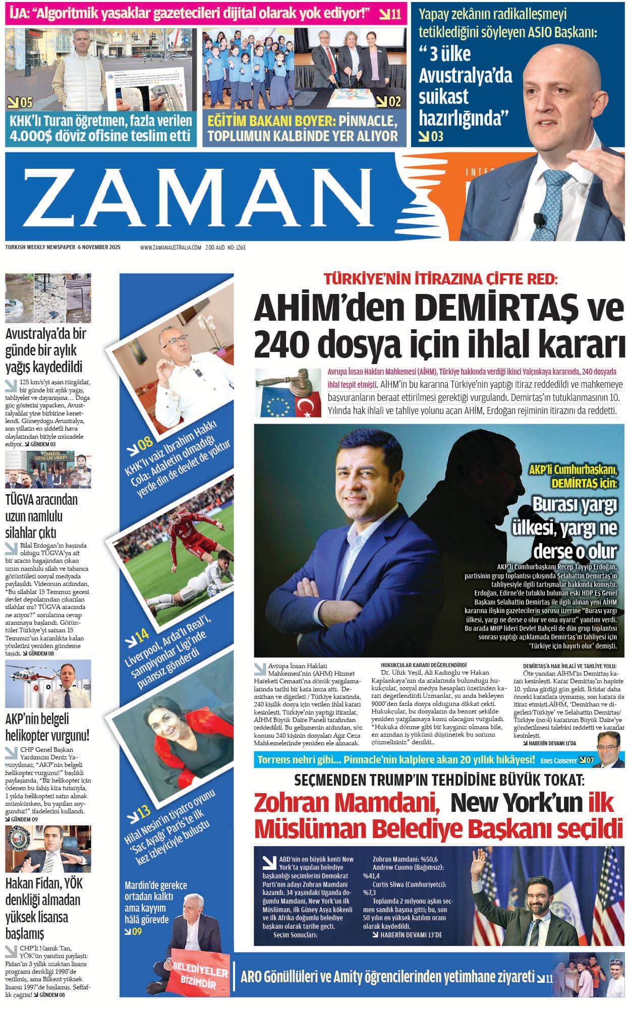 Zaman Avustralya Sayı 48 kapağı