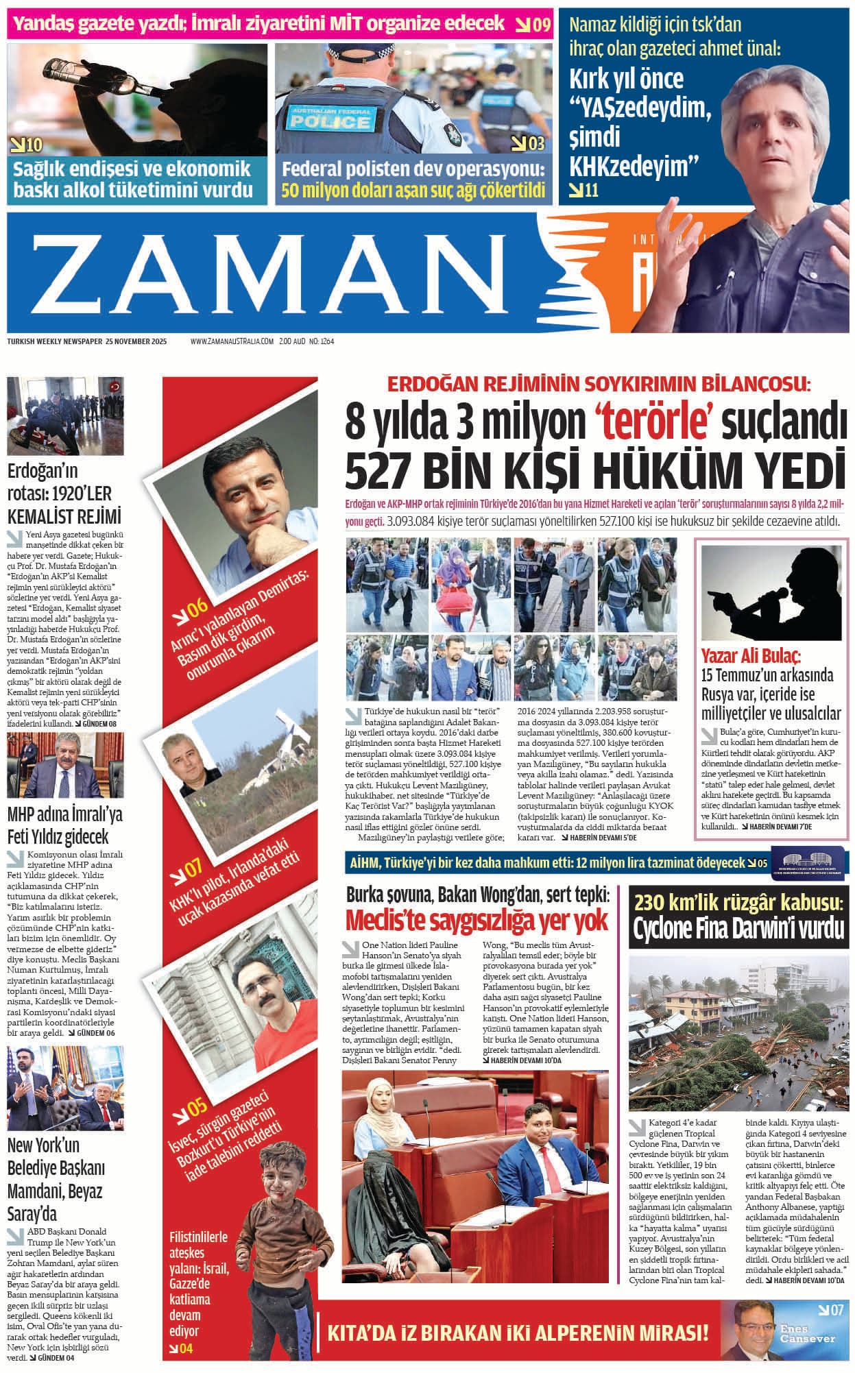 Zaman Avustralya Sayı 49 kapağı