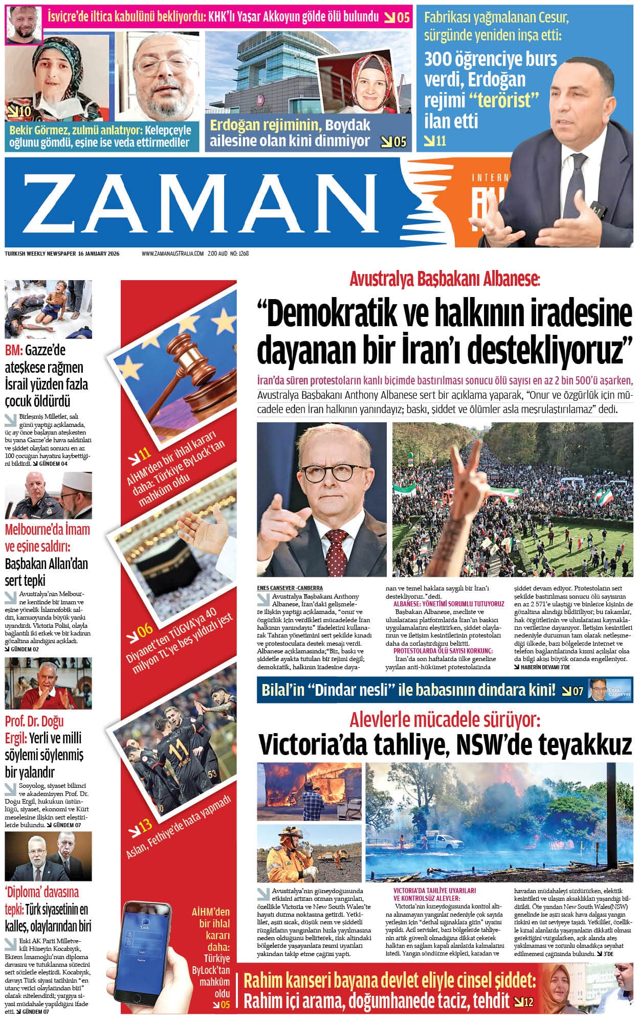 Zaman Avustralya Sayı 53 kapağı