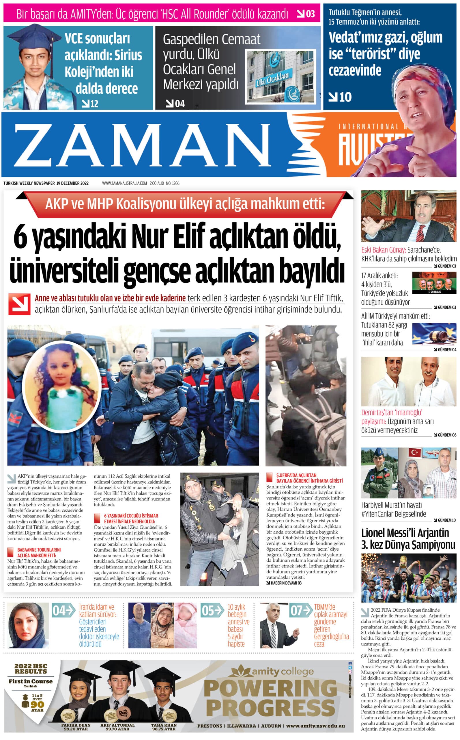 Zaman Avustralya Sayı 56 kapağı