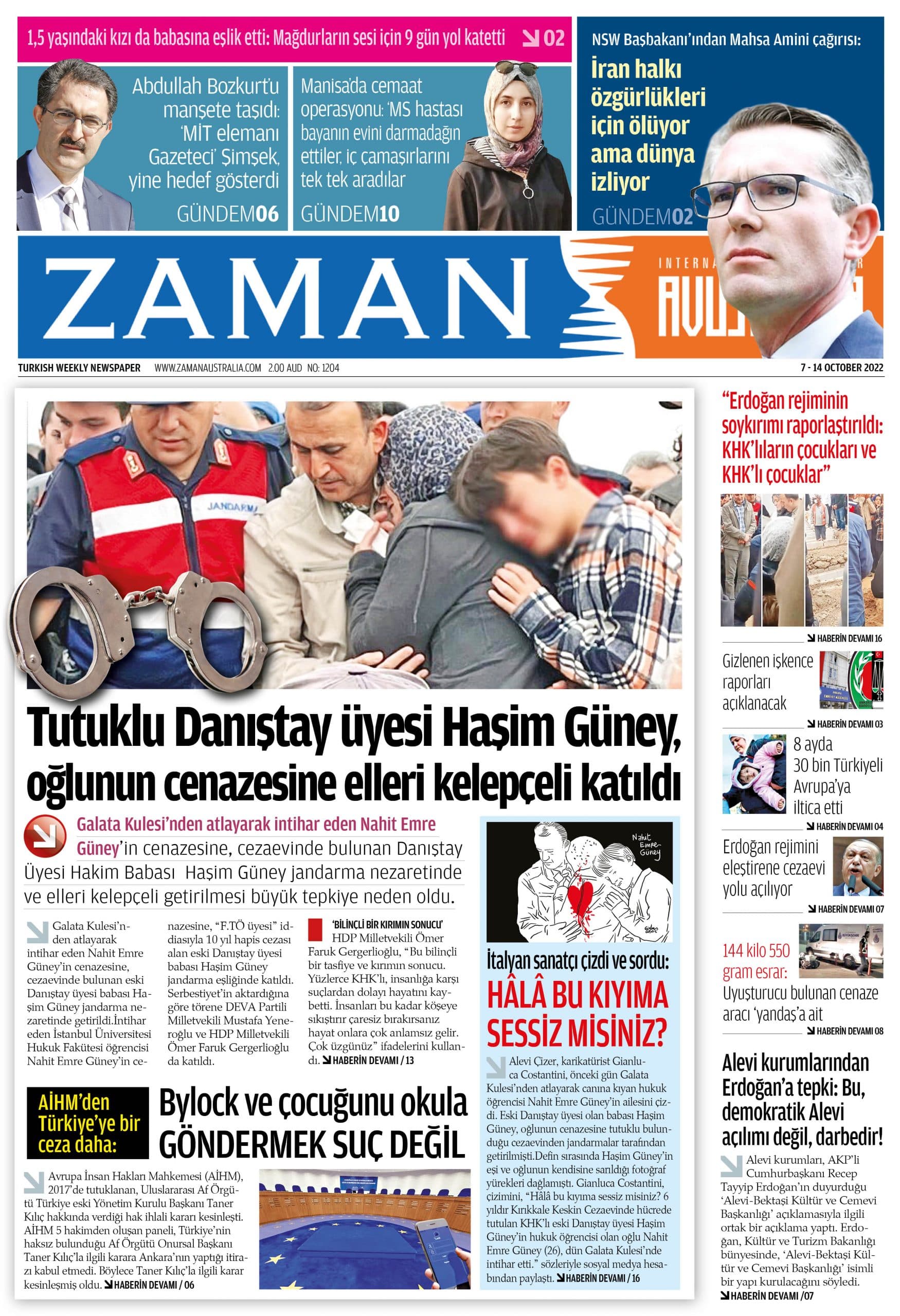 Zaman Avustralya Sayı 60 kapağı