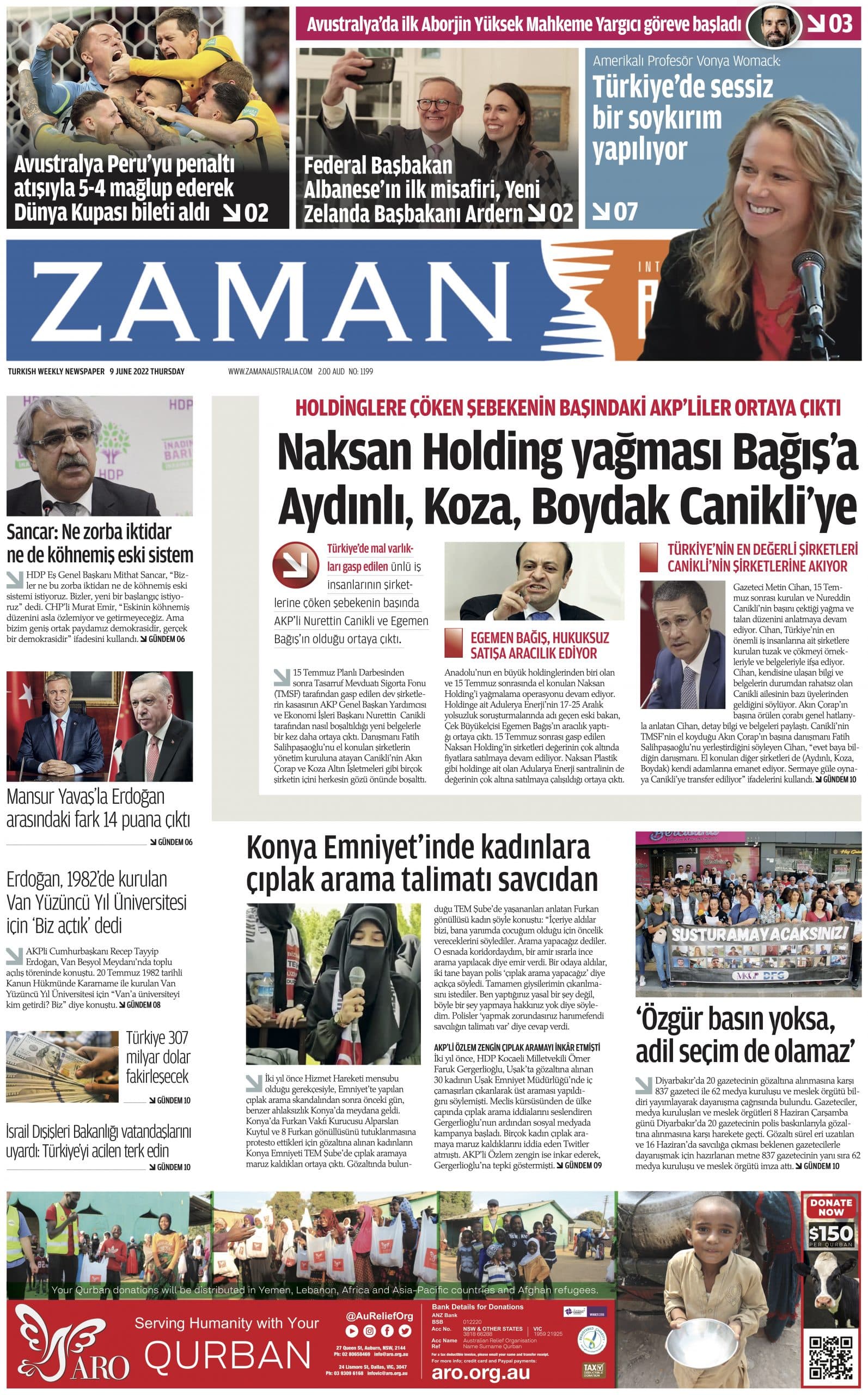 Zaman Avustralya Sayı 66 kapağı