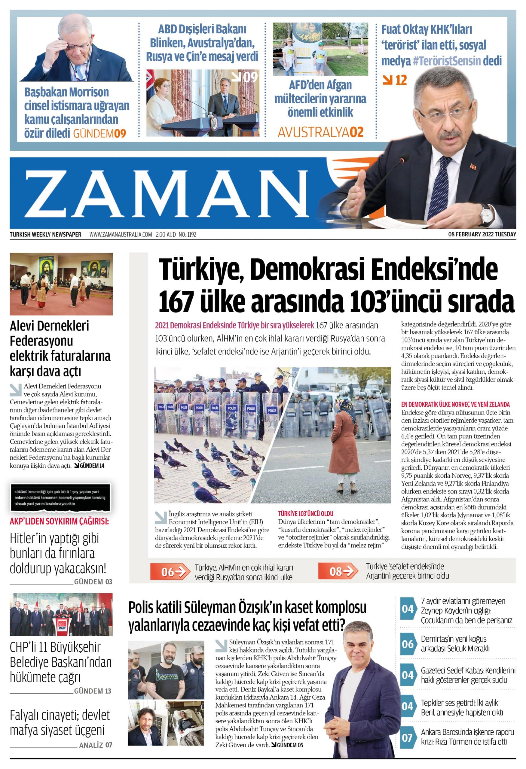 Zaman Avustralya Sayı 71 kapağı
