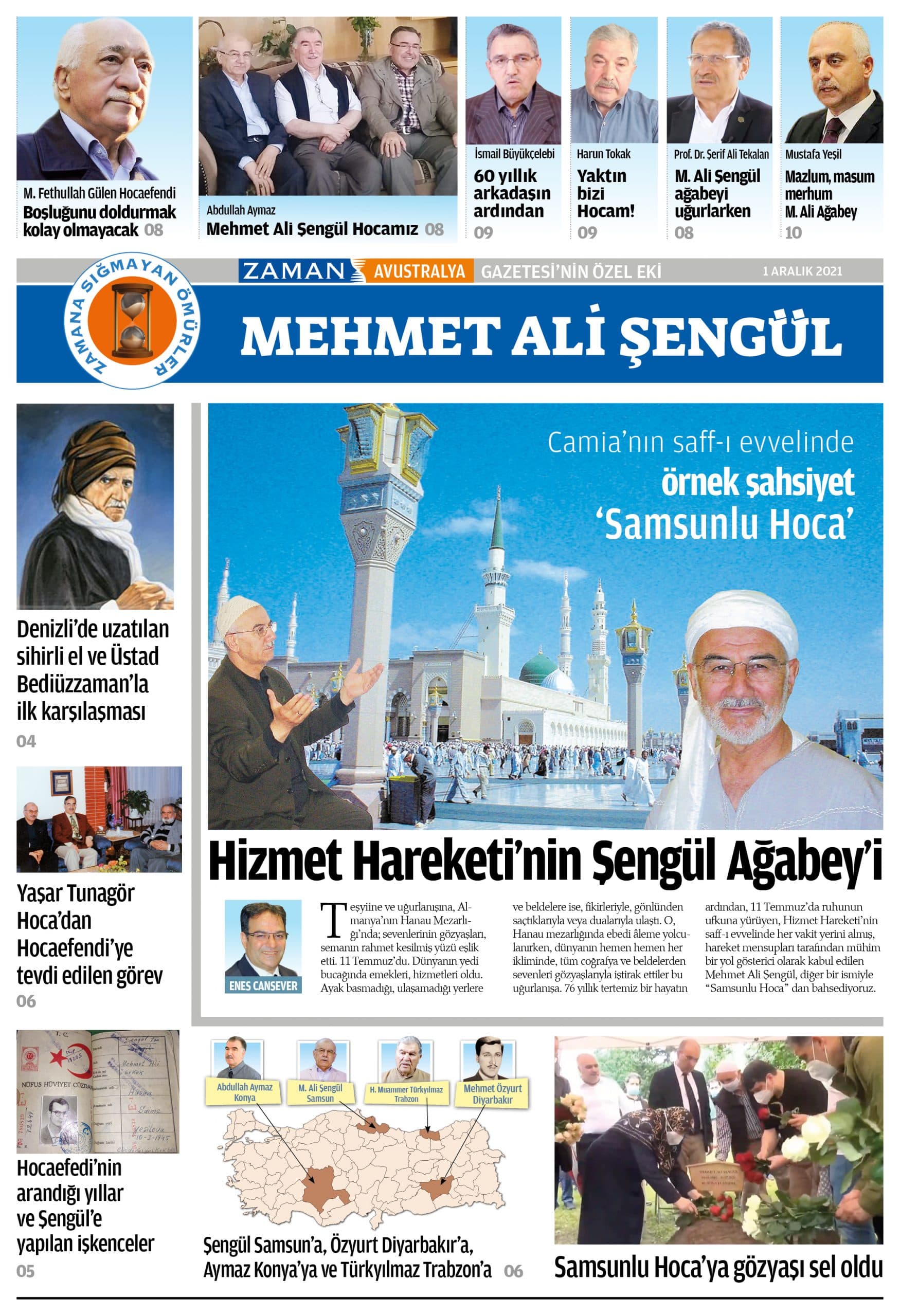 Zaman Avustralya Sayı 73 kapağı