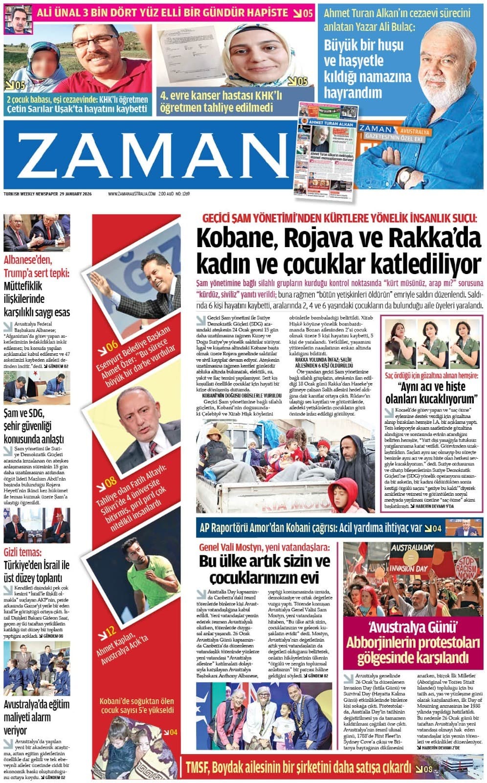 Zaman Avustralya Sayı 79 kapağı
