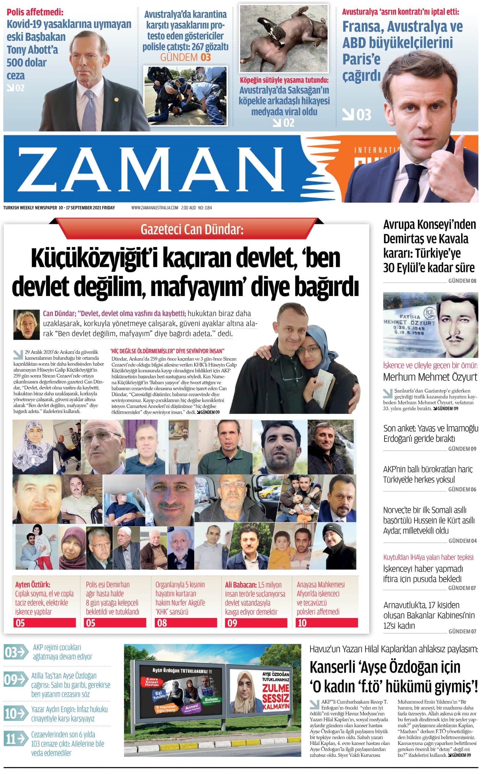 Zaman Avustralya Sayı 81 kapağı
