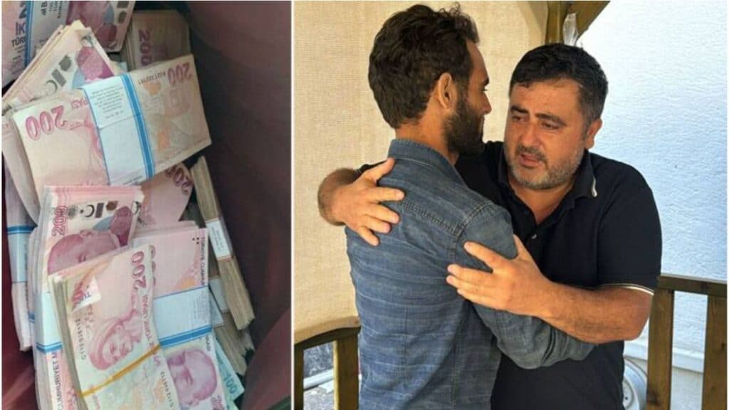 Suriyeli kağıt toplayıcı, çöpte bulduğu 500 bin lirayı sahibine teslim etti