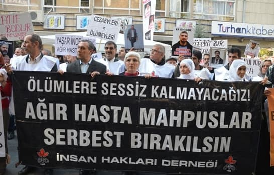 Hasta tutuklu Mahsum Yüksekbağ revirde beyin ameliyatı önerildi