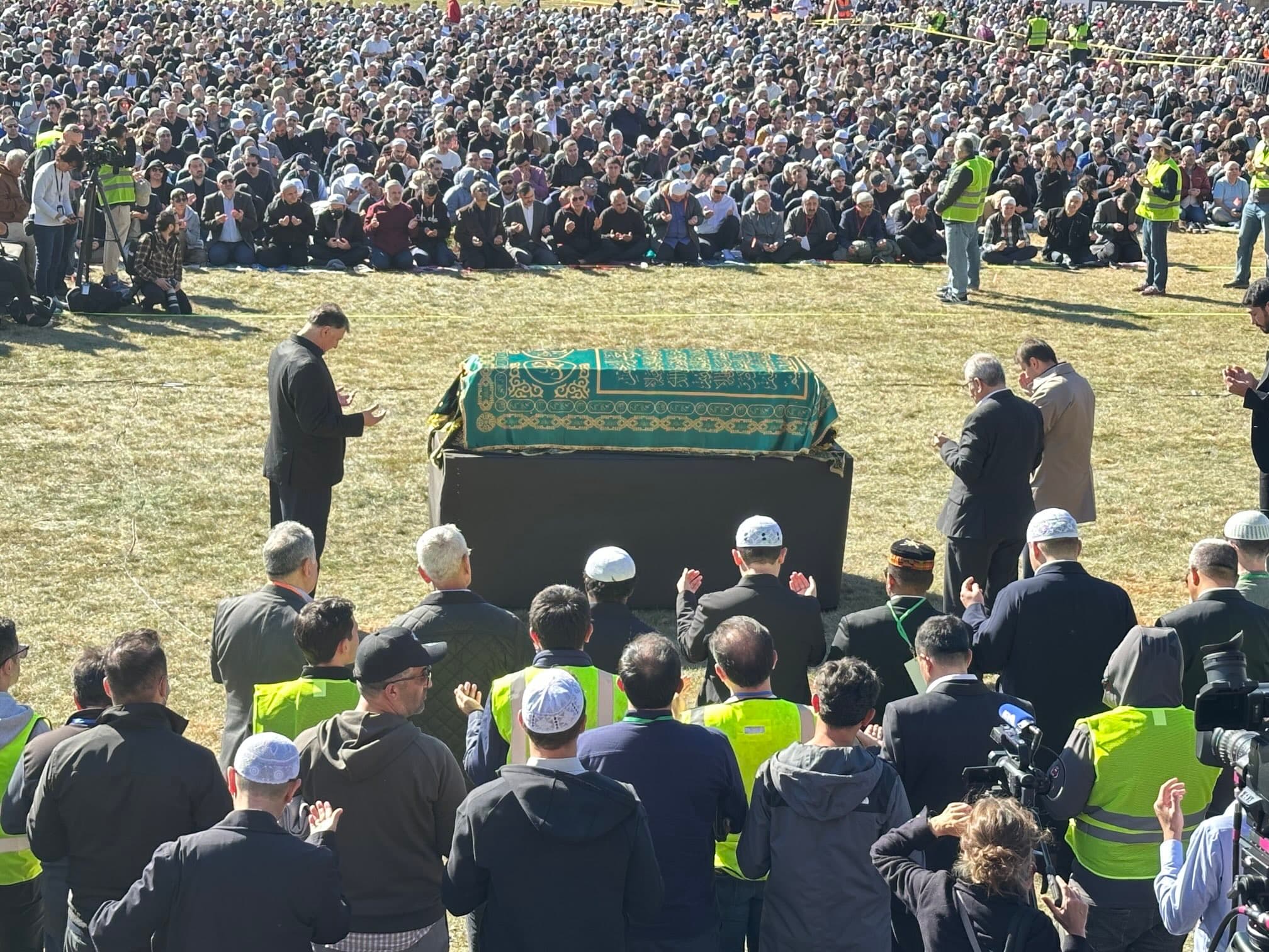 Cenaze namazının kılındığı Skyland Stadyumu’nun sahibi Gülen için: Ölümünde bile mesajı yaşamaya devam ediyor
