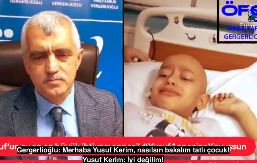 Infaz erteleme talebi reddedildi:Kanser hastası 6 yaşındaki Yusuf Kerim, Gergerlioğlu’ndan tutuklu annesini istedi