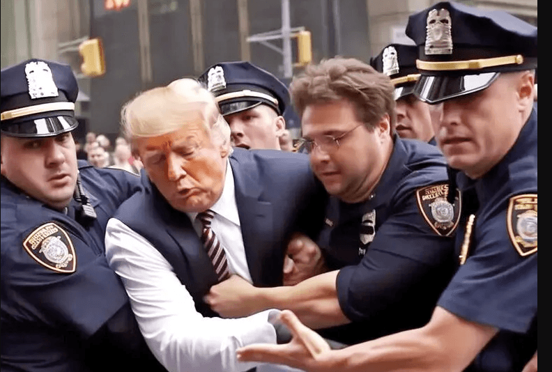 Eski ABD Başkanı Trump, resmen gözaltında