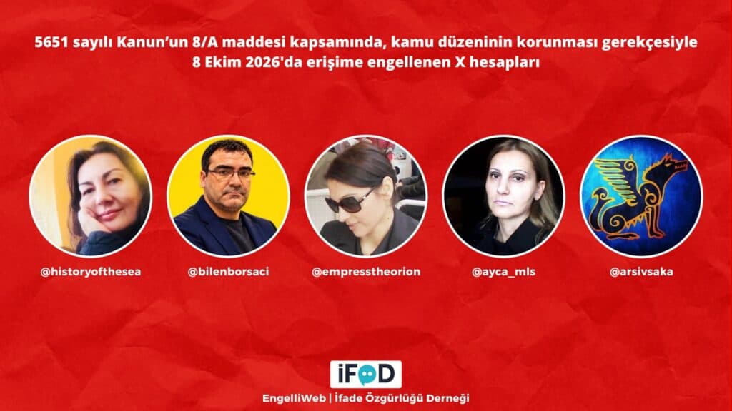 Saray tejiminden sansüre son gaz: Onlarca hesap daha erişime engellendi