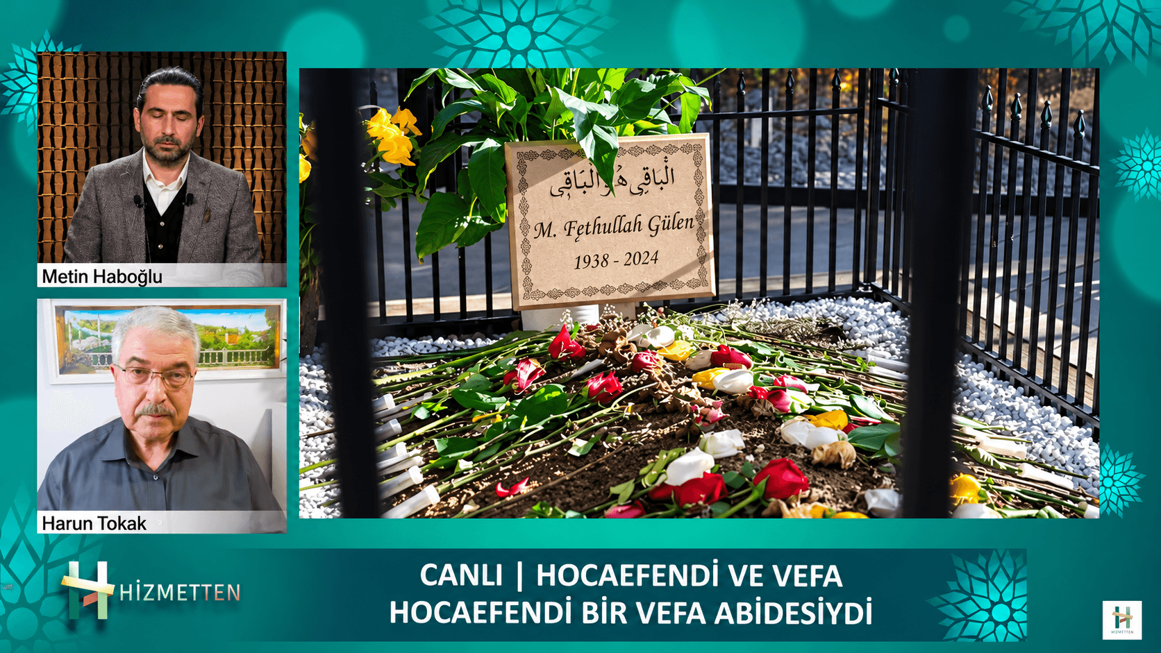 Hocaefendi, vefatının ikinci yılında dualar ve hatıralarla bir kez daha anıldı
