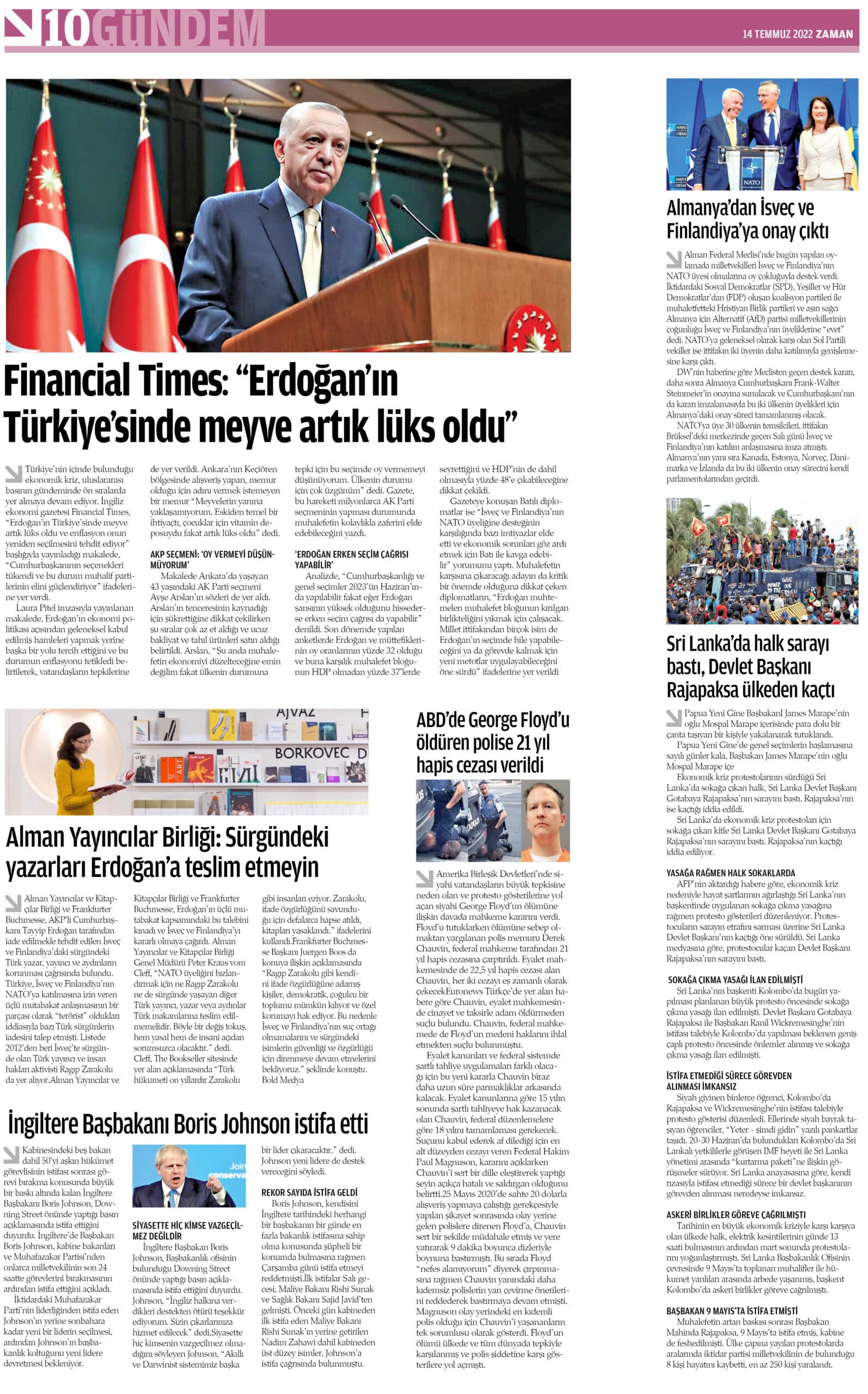 14 Temmuz 2022, sayfa 10