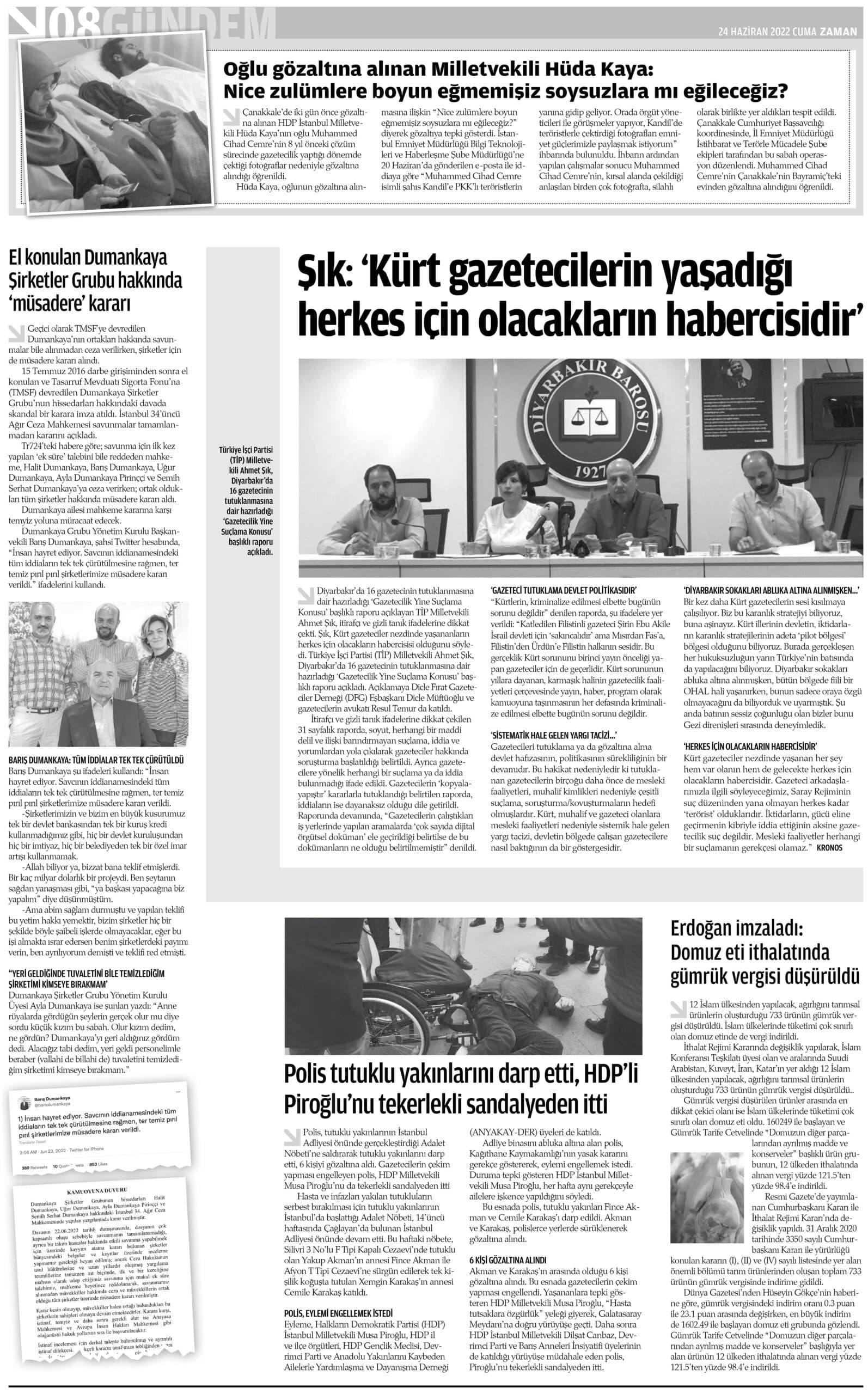 25 Haziran 2022, sayfa 8