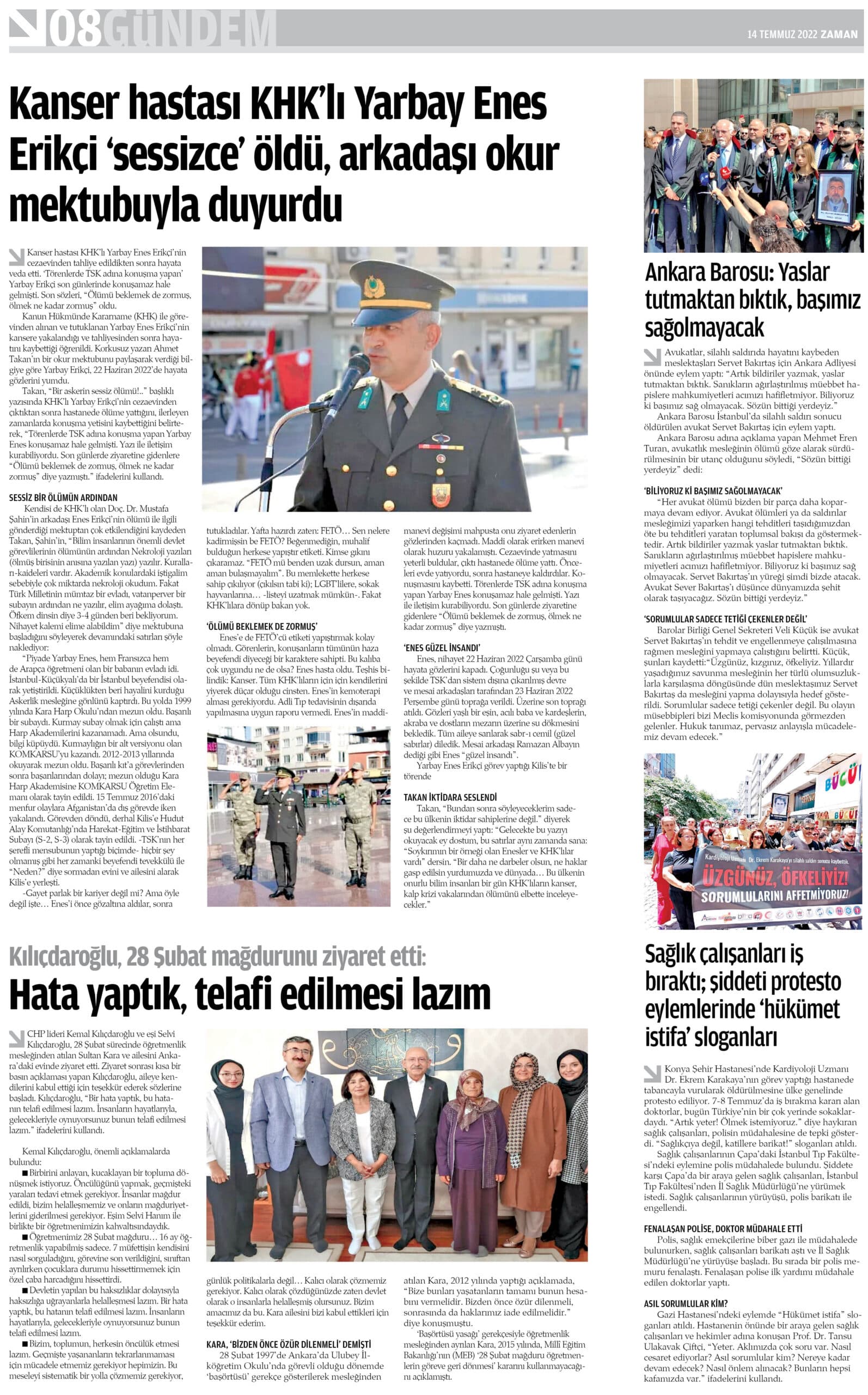 14 Temmuz 2022, sayfa 8