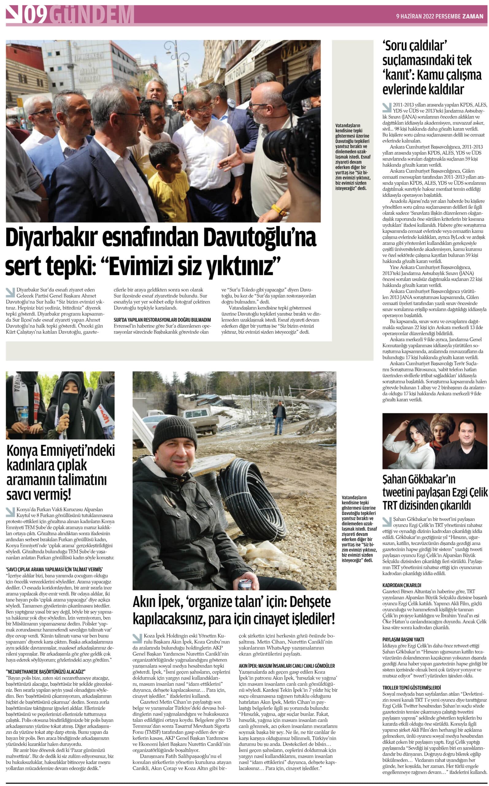 9 Temmuz 2022, sayfa 9