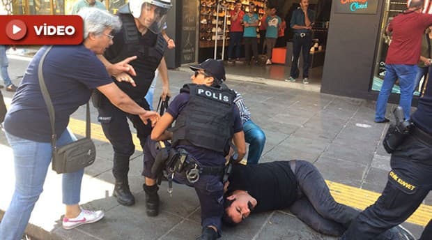 Bir avukatın ters kelepçeli feryadı: Nuriye ve Semih’e destek eylemine gözaltı isyanı