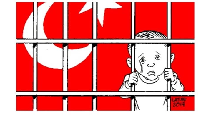 ZİNDANDAN MEKTUP: HER BEBEĞİN BEŞİĞİ OLUYORMUŞ, BİZ ANNEMLE YERDE YATIYORUZ