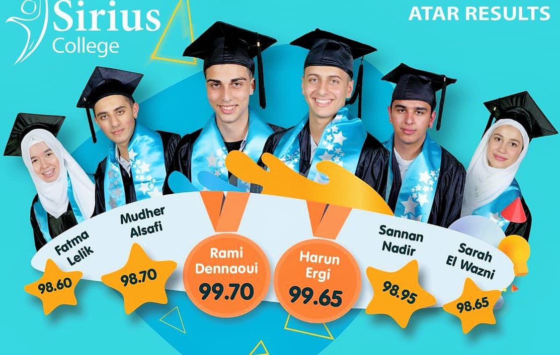 VCE sonuçları açıklandı, Başbakan öğrencileri kutladı: Sirius Koleji’nden dört eyalet birinciliği