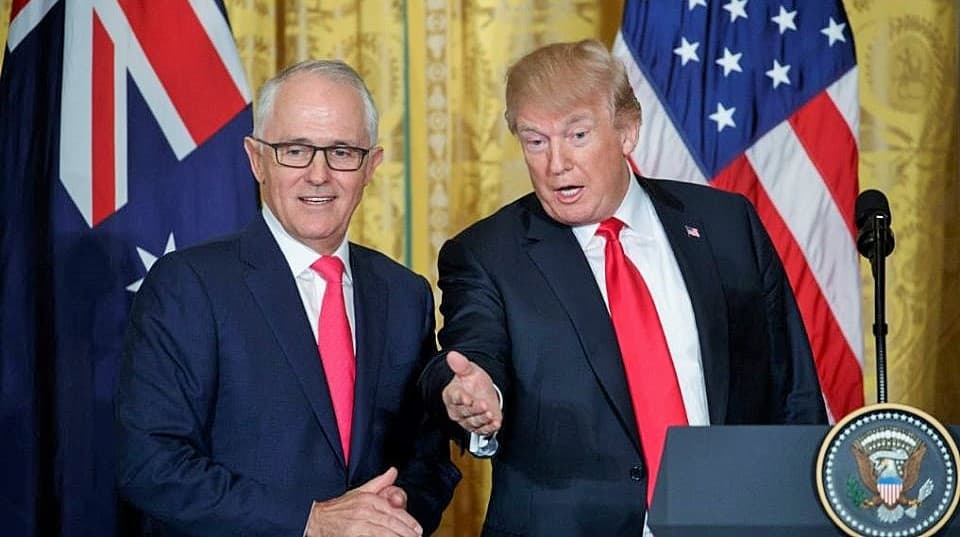 Başbakan Turnbull, Trump ile Beyaz Saray’da basın toplantısı düzenledi