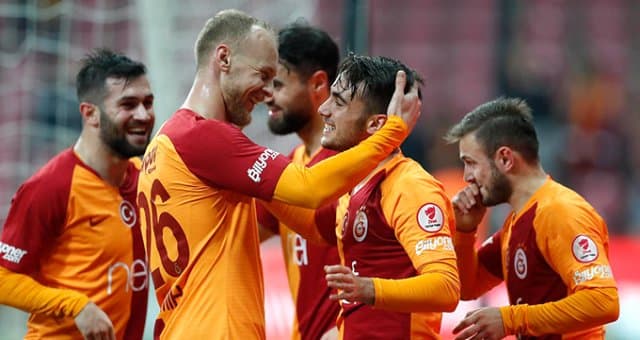 Türkiye Kupası rövanş maçında Galatasaray çeyrek finale yükseldi