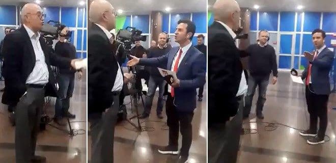 A Haber muhabiri, yalan haber yaparken Mahmut Tanal’a yakalandı