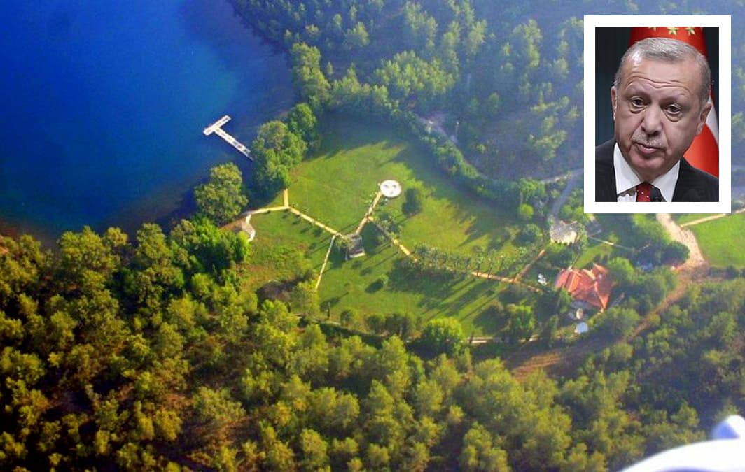 Okluk Koyu’ndaki yazlık saraya 170 metrelik iskele