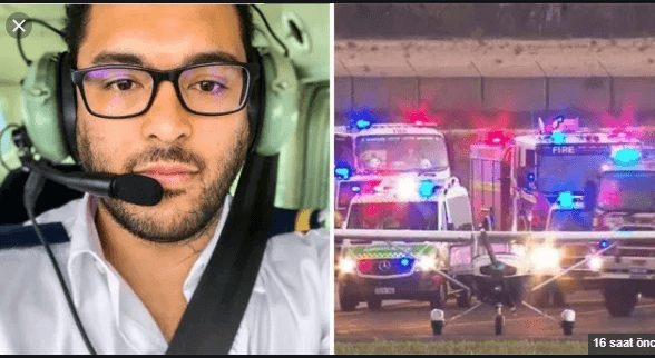 Perth’de pilot fenalık geçirdi, kursiyer öğrenci ilk derste uçağı tek başına indirdi