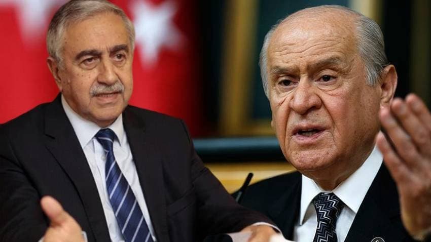 KKTC Cumhurbaşkanı, Bahçeli’ye: Hakaretlerinin tümünü aynen iade ediyoruz
