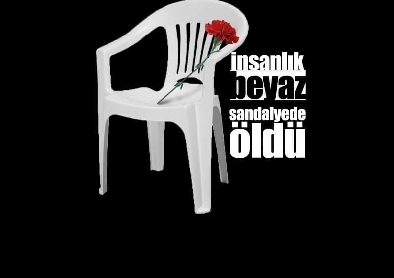 Avrupa Parlamentosu’nun karşısında ‘Beyaz sandalye’ eylemi