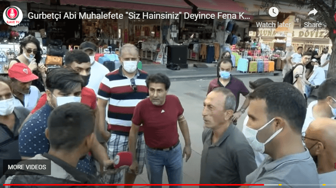 Sokak röportajında asgari ücret tartışması kavgaya dönüştü