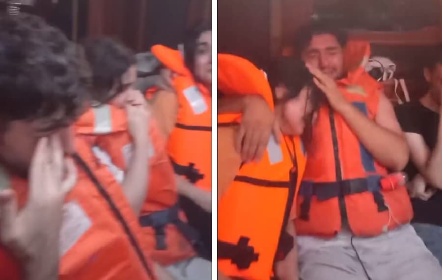 Bu feryada sesiz kalmayın: Denizde mahsur kalan mülteciler ağlayarak yardım istedi