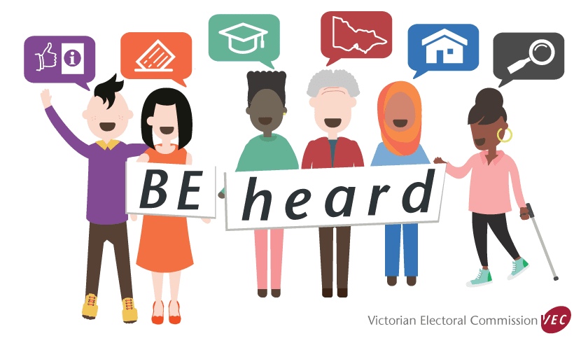 Victoria Kasım’da hükümet seçilecek:Demokrasi elçileri, topluluğun sesini “Be Heard” ile duyuruyor