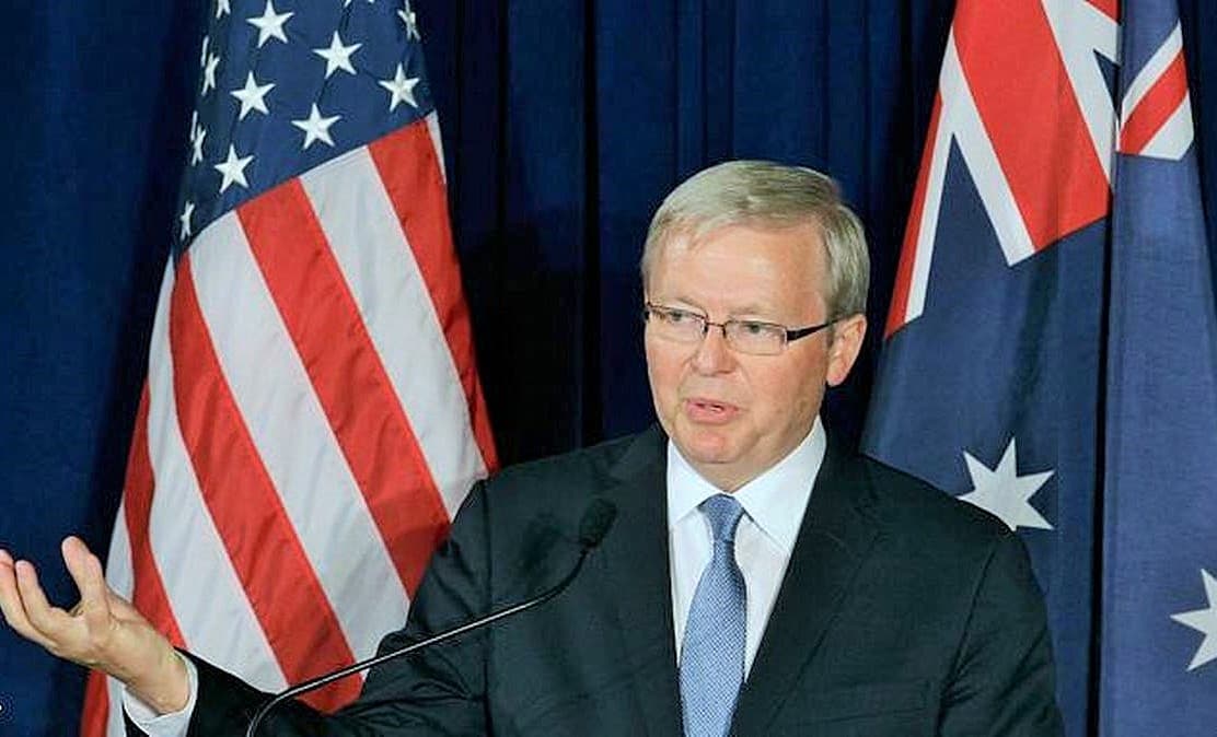 Federal eski Başbakan Rudd, Avustralya’nın ABD Büyükelçisi oldu