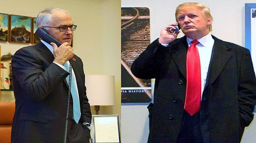 ABD Başkanı’ndan telefon saygısızlığı: Trump, Avustralya Başbakan Trunbull’un yüzüne telefonu kapattı