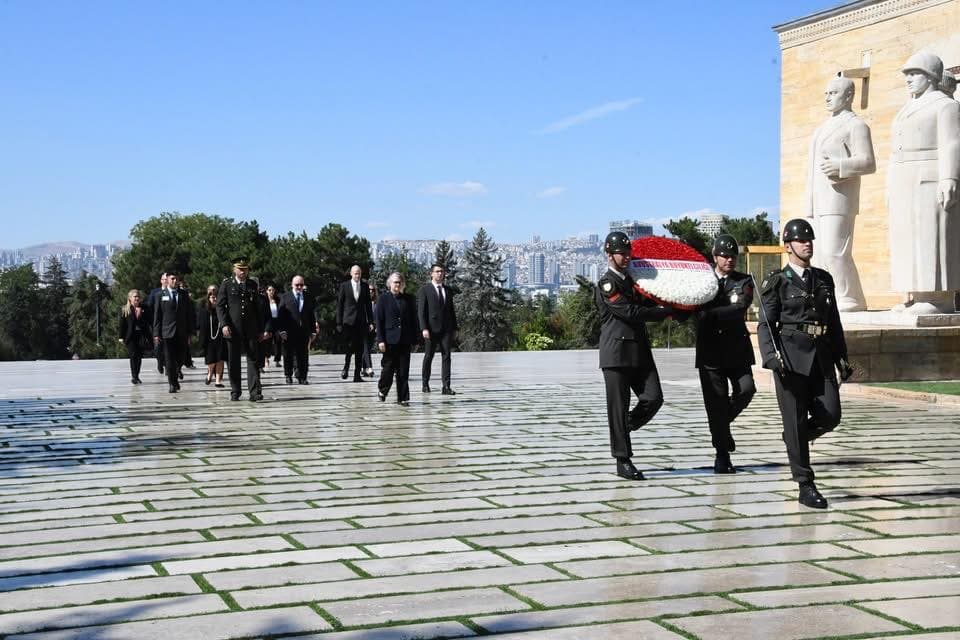 Avustralya’nın Türkiye Büyükelçisi Vincent, güven mektubunu sundu