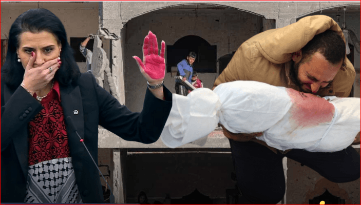 AP Parlamentosu’nda İsrail protestosu: Gazze için söz bitti