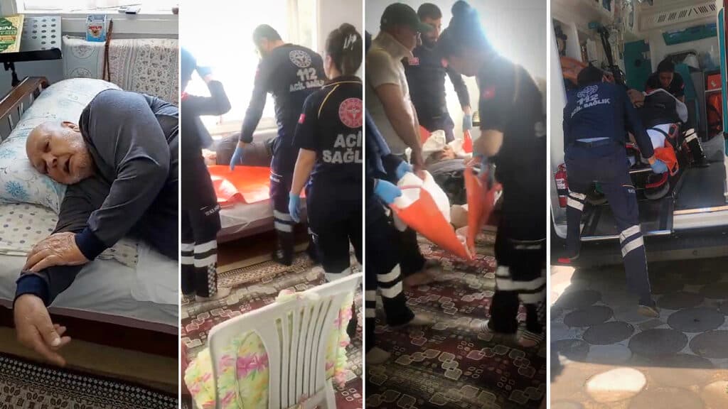 Tarihte böyle zulüm görümledi: 86 yaşındaki Mustafa Türk, sedyeyle cezaevine, ordan yoğun bakıma kaldırıldı