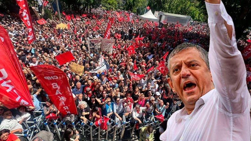 Özgür Özel: ”Diplomasız Erdoğan, mazbatasız genel başkan istemektedir”