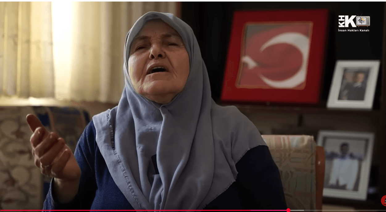 ‘Kurgu Darbesi’ gecesinde evlat acısı yaşayan şehit Üsteğmen Annesi: Kızım, damadım, oğlum ihraç edildi, küçük oğlum da köprüde öldürüldü